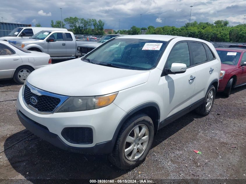 2012 Kia Sorento Lx VIN: 5XYKT3A17CG216838 Lot: 39393160