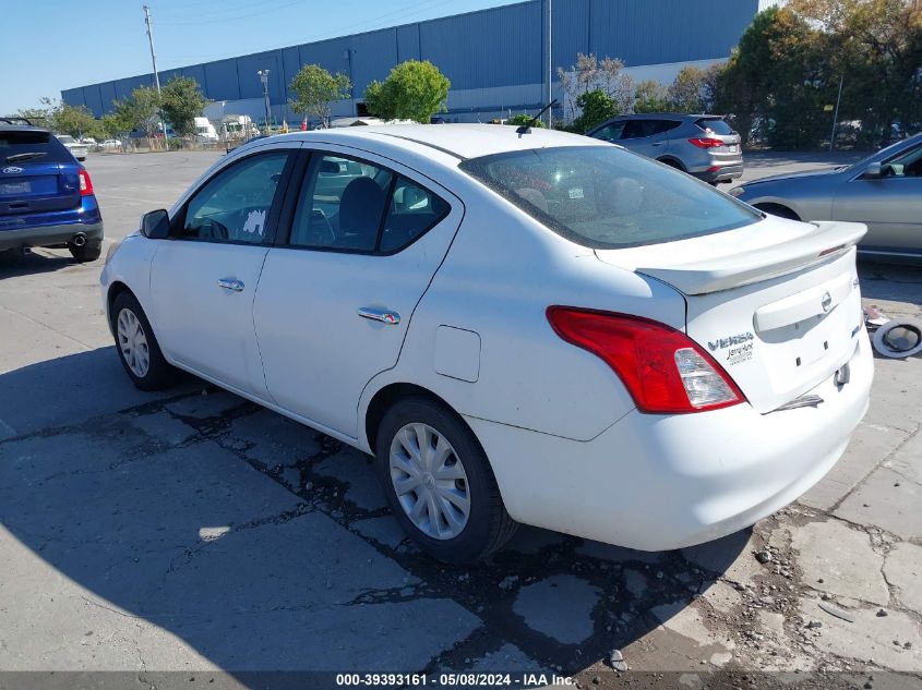 2013 Nissan Versa 1.6 Sv VIN: 3N1CN7AP9DL872868 Lot: 39393161