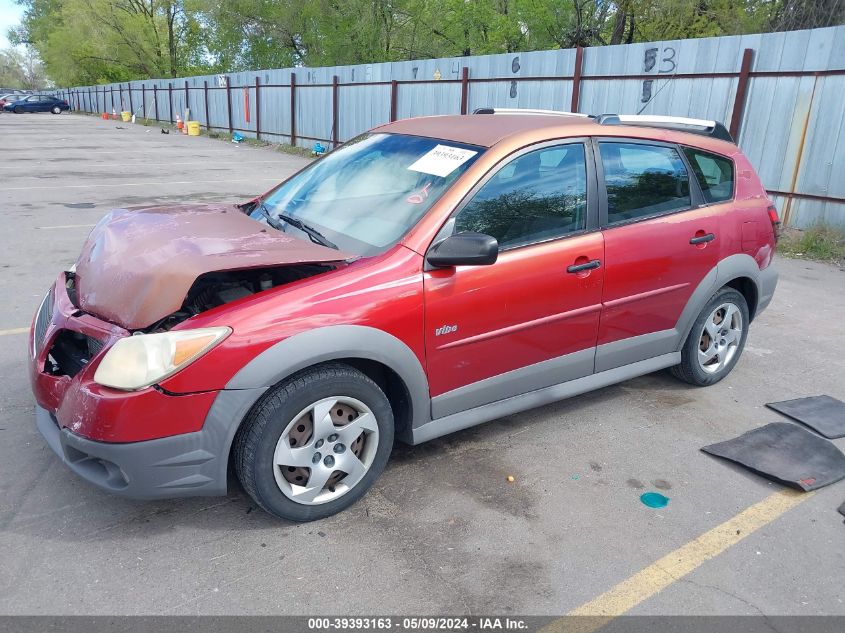 2006 Pontiac Vibe VIN: 5Y2SL65816Z407119 Lot: 39393163