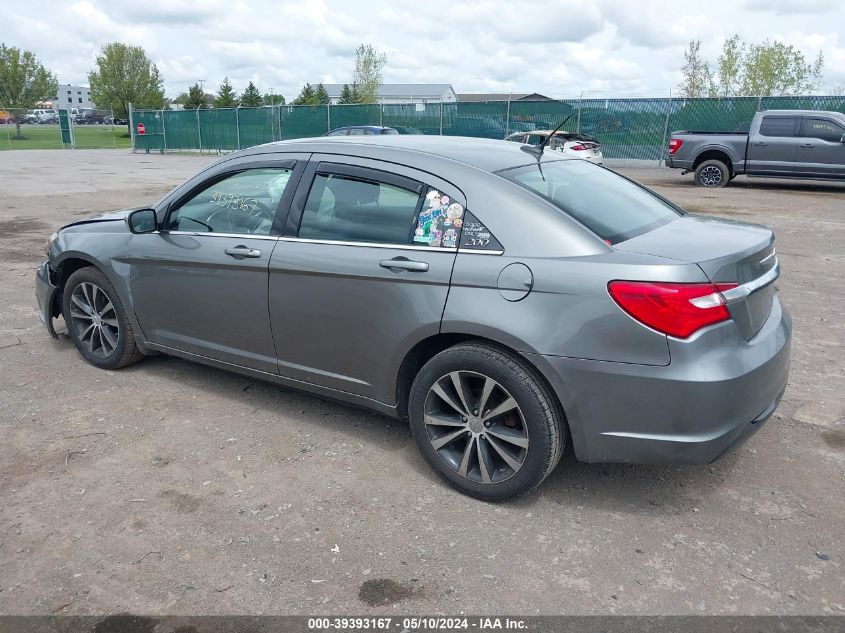 2013 Chrysler 200 Touring VIN: 1C3CCBBB0DN500848 Lot: 39393167