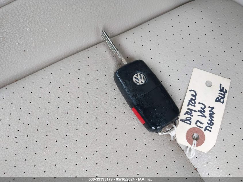 2017 Volkswagen Tiguan 2.0T Wolfsburg Edition VIN: WVGSV7AX6HK003138 Lot: 39393179