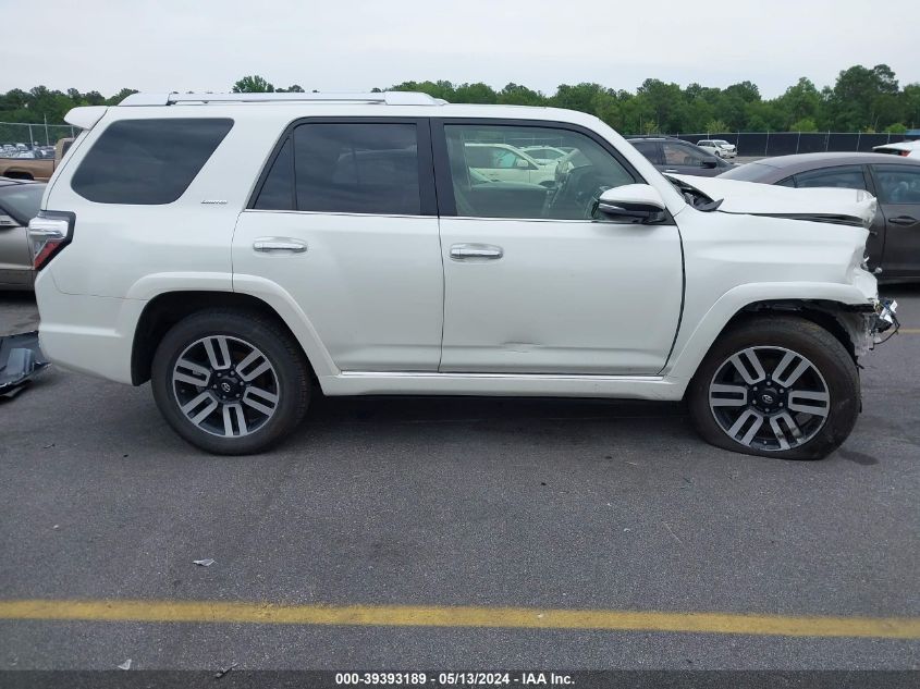 2021 Toyota 4Runner Limited VIN: JTEKU5JR7M5969015 Lot: 39393189