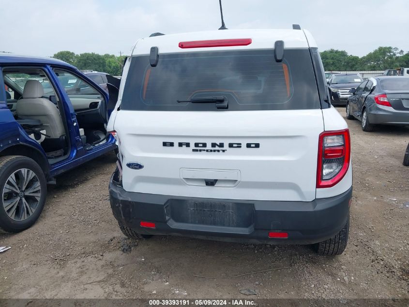 2022 Ford Bronco Sport VIN: 3FMCR9A64NRD45481 Lot: 39393191