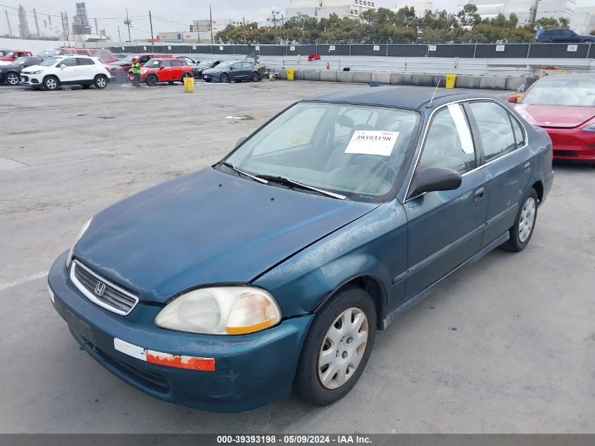 1998 Honda Civic Lx VIN: 2HGEJ6671WH512737 Lot: 39393198