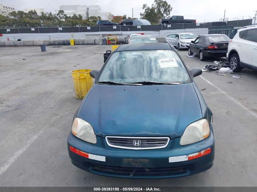 1998 Honda Civic Lx VIN: 2HGEJ6671WH512737 Lot: 39393198