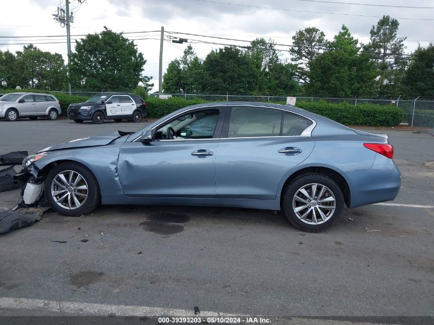 2015 Infiniti Q50 Premium VIN: JN1BV7AR9FM423003 Lot: 39393203