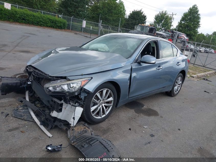 2015 Infiniti Q50 Premium VIN: JN1BV7AR9FM423003 Lot: 39393203