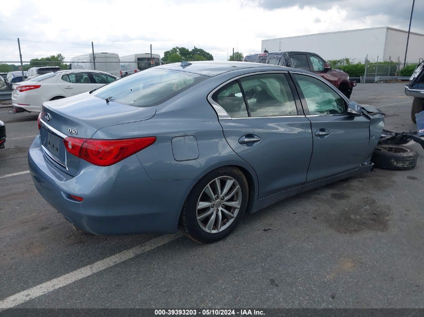 2015 Infiniti Q50 Premium VIN: JN1BV7AR9FM423003 Lot: 39393203