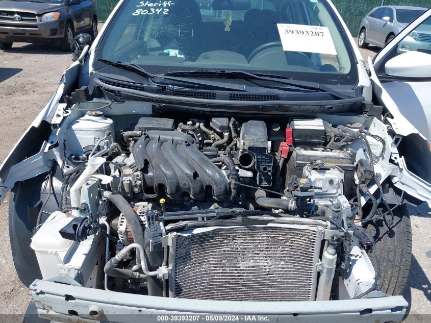 2019 Nissan Versa 1.6 Sv VIN: 3N1CN7AP9KL851192 Lot: 39393207