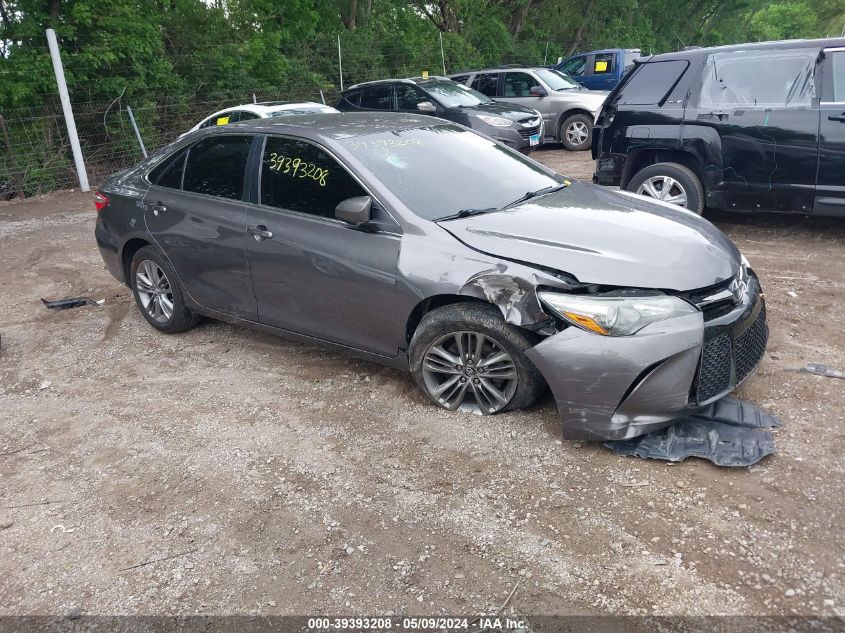 2015 Toyota Camry Se VIN: 4T1BF1FK3FU998647 Lot: 39393208