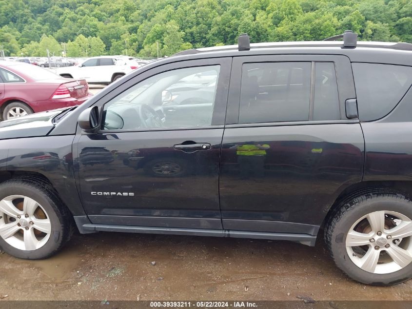 2016 Jeep Compass Sport VIN: 1C4NJDBB8GD638475 Lot: 39393211