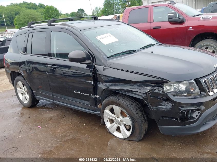 2016 Jeep Compass Sport VIN: 1C4NJDBB8GD638475 Lot: 39393211