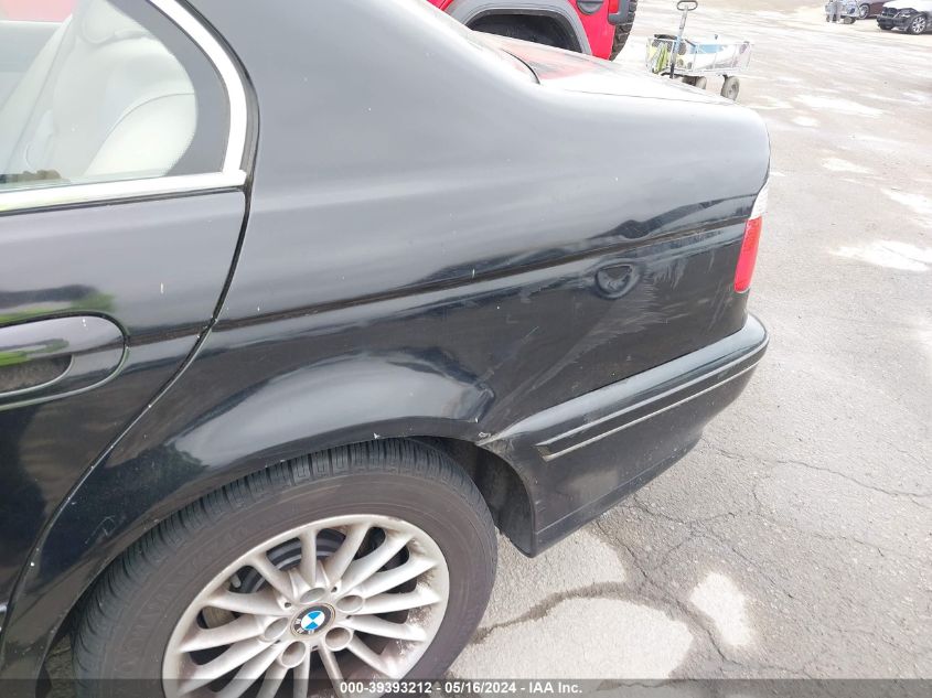 2003 BMW 540Ia VIN: WBADN63463GN87978 Lot: 39393212