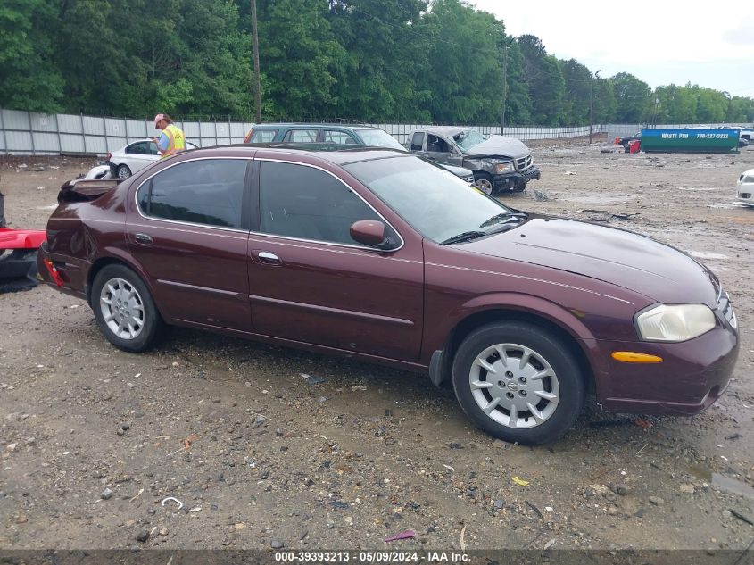 2000 Nissan Maxima Gle/Gxe/Se VIN: JN1CA31D2YT506228 Lot: 39393213