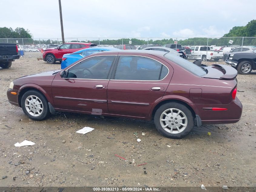 2000 Nissan Maxima Gle/Gxe/Se VIN: JN1CA31D2YT506228 Lot: 39393213