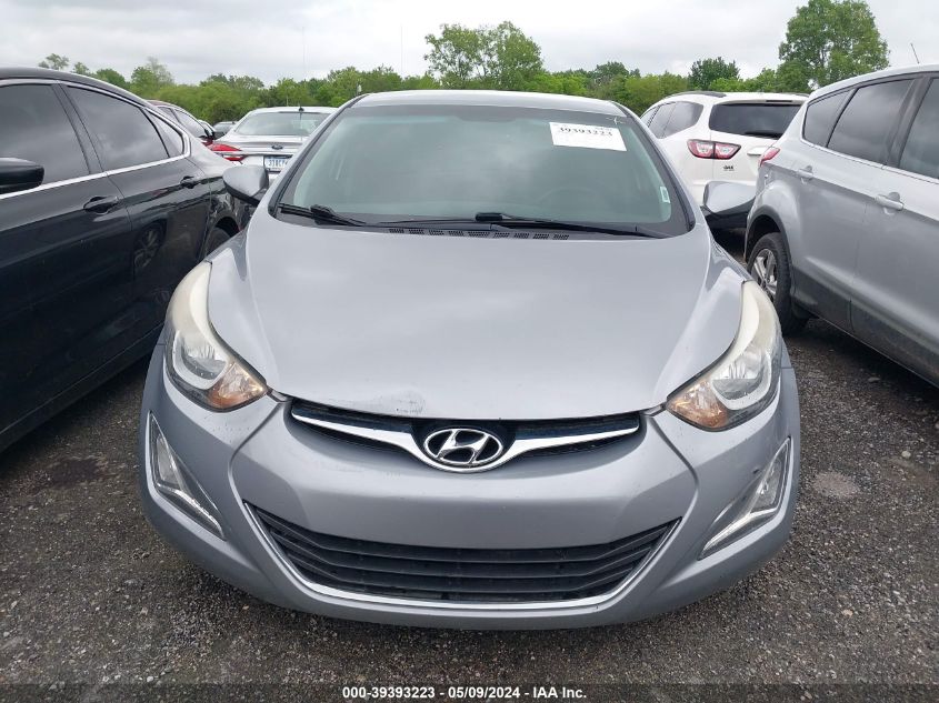 2015 Hyundai Elantra Se VIN: 5NPDH4AE1FH627121 Lot: 39393223