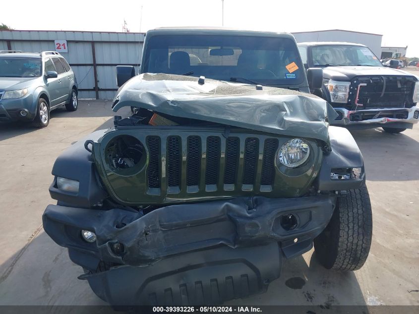 1C4HJXAG9MW691407 2021 Jeep Wrangler Sport 4X4