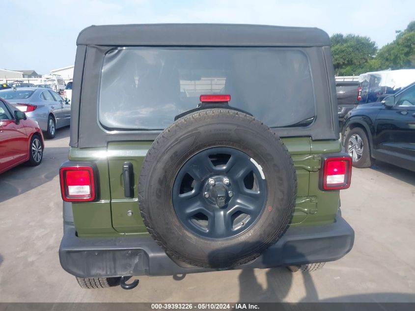 2021 Jeep Wrangler Sport 4X4 VIN: 1C4HJXAG9MW691407 Lot: 40585494