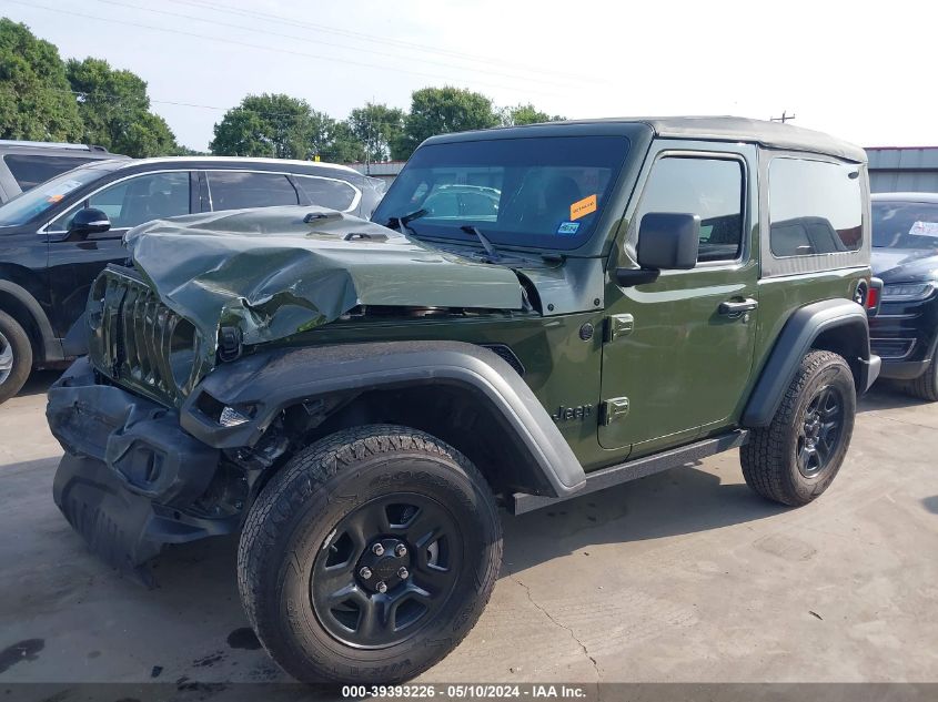 1C4HJXAG9MW691407 2021 Jeep Wrangler Sport 4X4