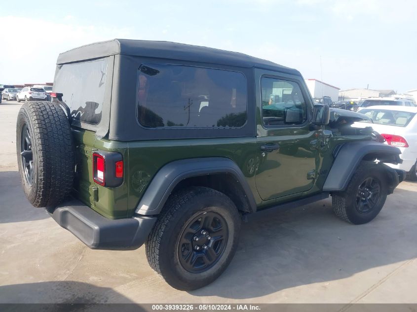 2021 Jeep Wrangler Sport 4X4 VIN: 1C4HJXAG9MW691407 Lot: 40585494