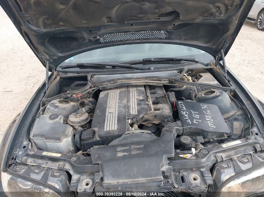 2005 BMW 325Ci VIN: WBABV13405JT23848 Lot: 39393228