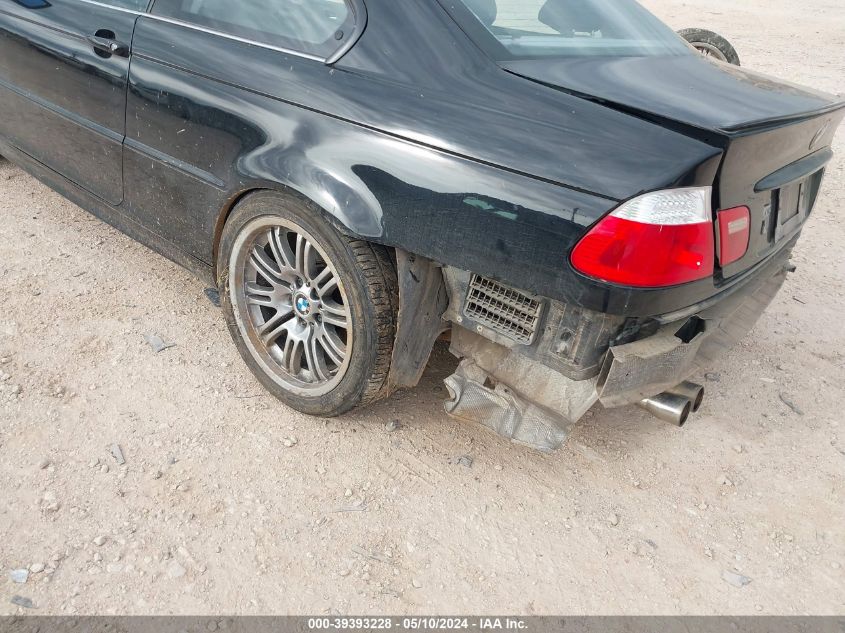 2005 BMW 325Ci VIN: WBABV13405JT23848 Lot: 39393228