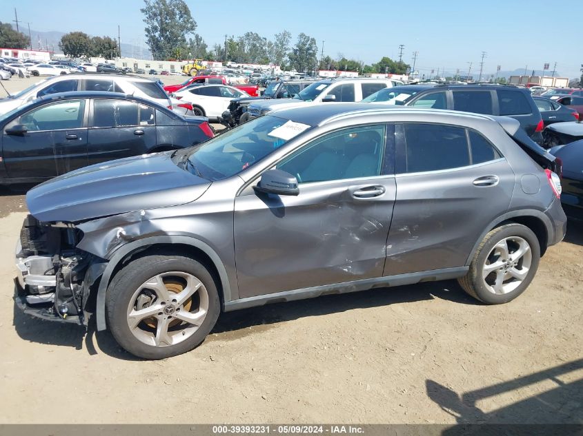 2019 Mercedes-Benz Gla 250 VIN: WDCTG4EB1KJ613990 Lot: 39393231