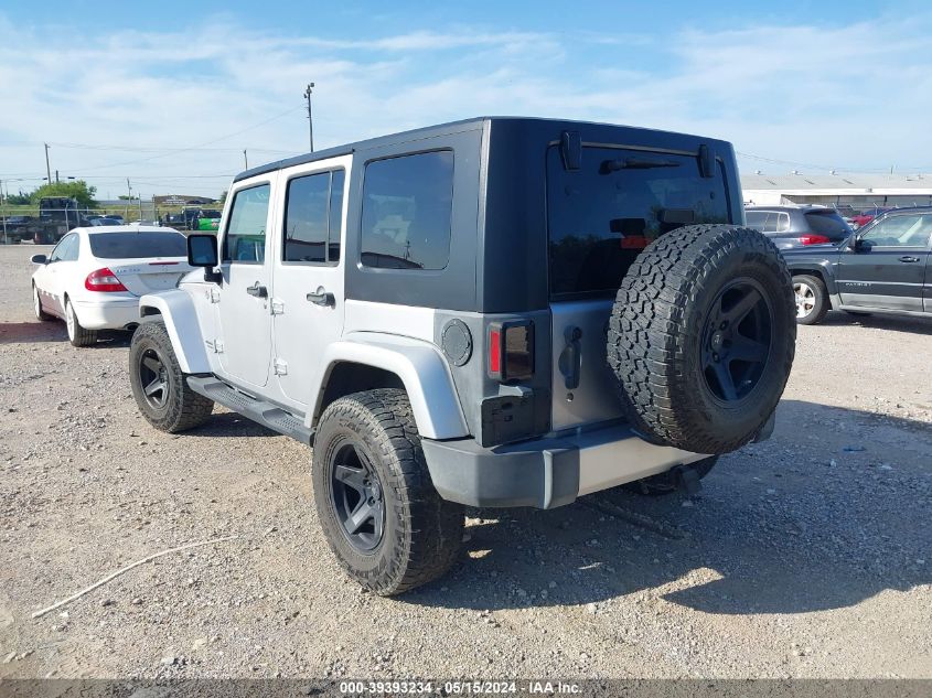 2008 Jeep Wrangler Unlimited Sahara VIN: 1J4GA591X8L601862 Lot: 39393234