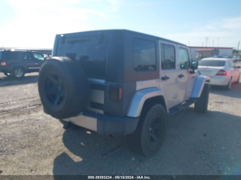 2008 Jeep Wrangler Unlimited Sahara VIN: 1J4GA591X8L601862 Lot: 39393234