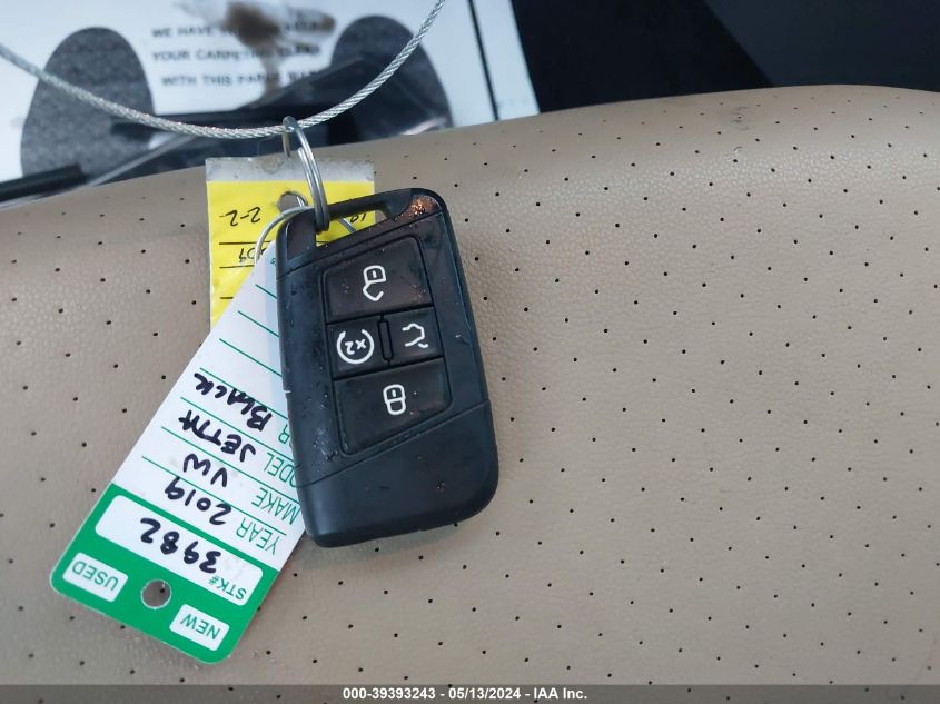 2019 Volkswagen Jetta 1.4T Sel VIN: 3VWE57BU0KM228609 Lot: 39393243