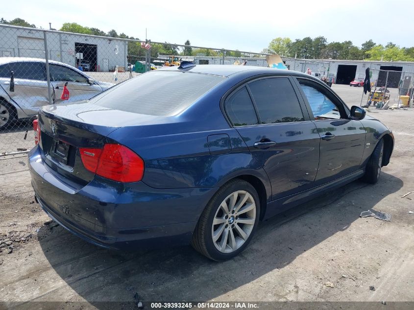 2011 BMW 328I xDrive VIN: WBAPK5C59BA661257 Lot: 39393245