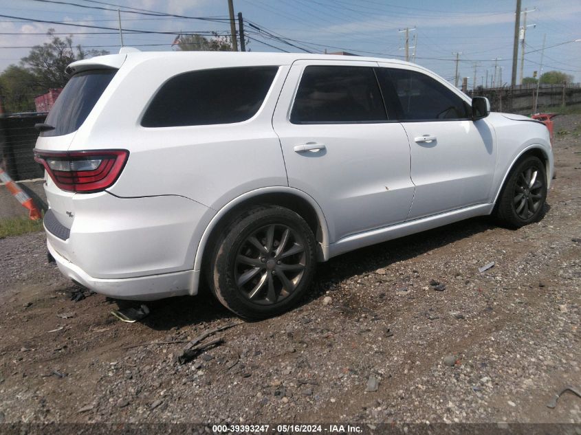 2014 Dodge Durango R/T VIN: 1C4SDJCT9EC576619 Lot: 39393247