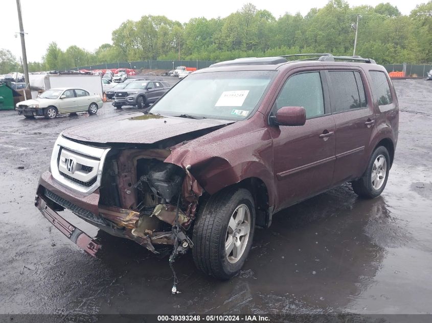 2011 Honda Pilot Ex-L VIN: 5FNYF4H56BB030830 Lot: 39393248