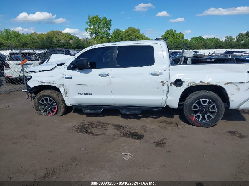 2021 Toyota Tundra Limited VIN: 5TFHY5F16MX033137 Lot: 39393255