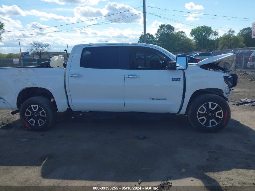 2021 Toyota Tundra Limited VIN: 5TFHY5F16MX033137 Lot: 39393255