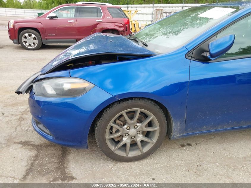 2013 Dodge Dart Sxt VIN: 1C3CDFBA5DD329595 Lot: 39393262