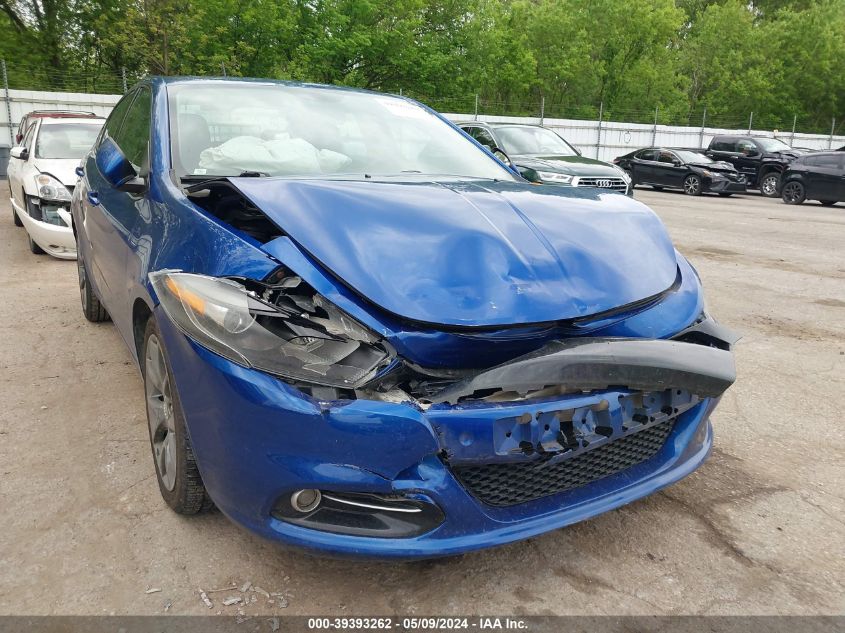 2013 Dodge Dart Sxt VIN: 1C3CDFBA5DD329595 Lot: 39393262