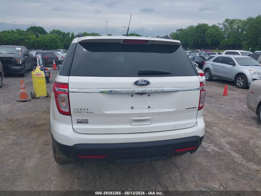 2015 Ford Explorer Limited VIN: 1FM5K7F89FGB60668 Lot: 39393265