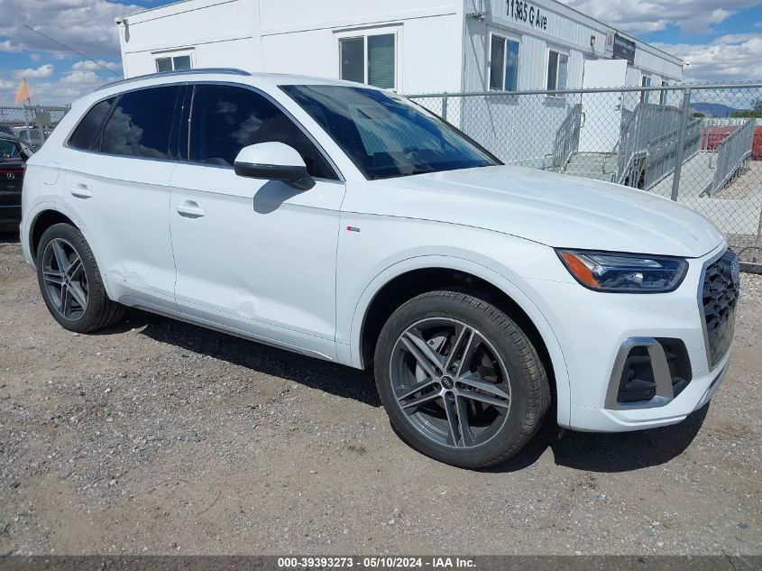 2021 Audi Q5 Premium Plus 55 Tfsi E Quattro S Tronic VIN: WA1E2AFY9M2125523 Lot: 39393273