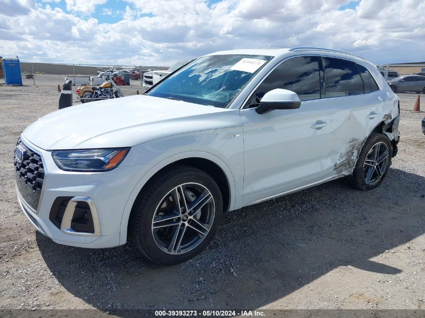 2021 Audi Q5 Premium Plus 55 Tfsi E Quattro S Tronic VIN: WA1E2AFY9M2125523 Lot: 39393273