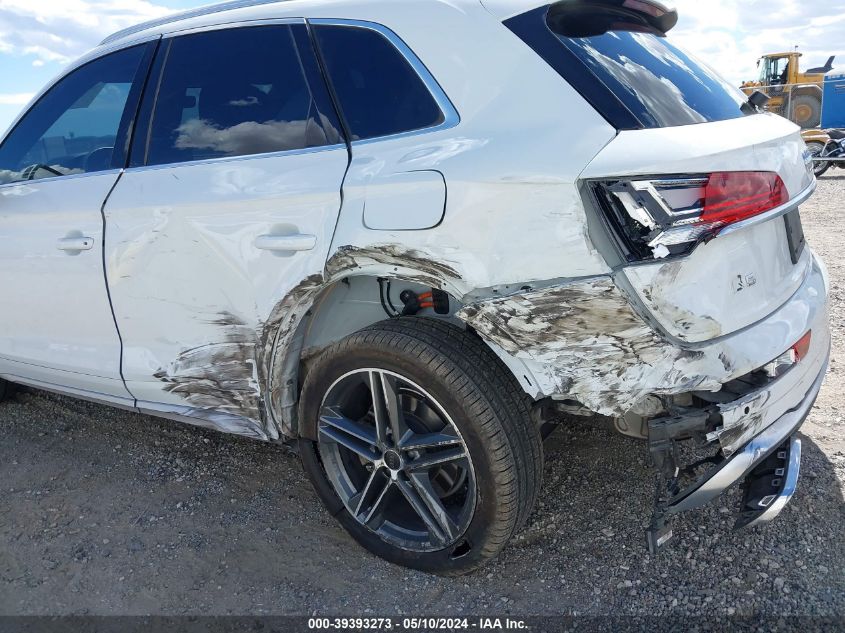 2021 Audi Q5 Premium Plus 55 Tfsi E Quattro S Tronic VIN: WA1E2AFY9M2125523 Lot: 39393273