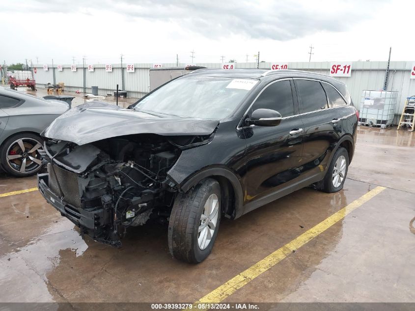 2018 Kia Sorento 2.4L Lx VIN: 5XYPG4A33JG385415 Lot: 39393279