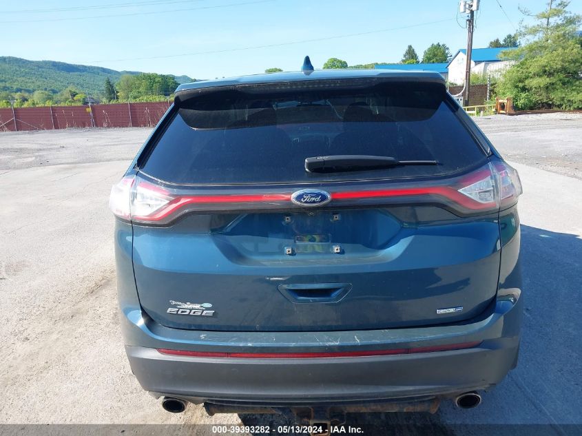 2016 Ford Edge Se VIN: 2FMPK4G97GBB92820 Lot: 39393282