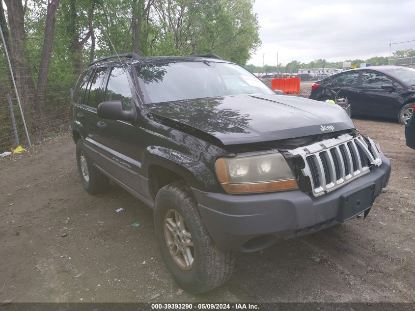 2004 Jeep Grand Cherokee Laredo VIN: 1J4GW48S34C383795 Lot: 39393290