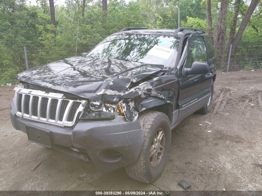 2004 Jeep Grand Cherokee Laredo VIN: 1J4GW48S34C383795 Lot: 39393290