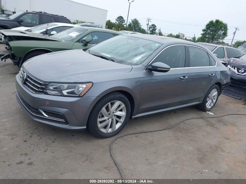 2018 Volkswagen Passat 2.0T Se VIN: 1VWBA7A33JC024880 Lot: 39393292