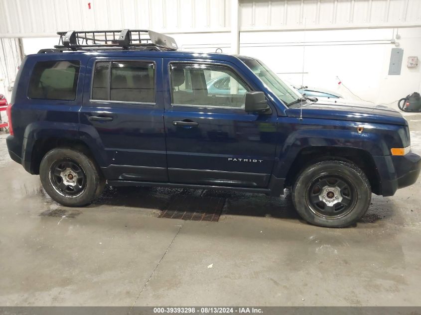 VIN 1C4NJRBB0FD148429 2015 Jeep Patriot, Sport no.13