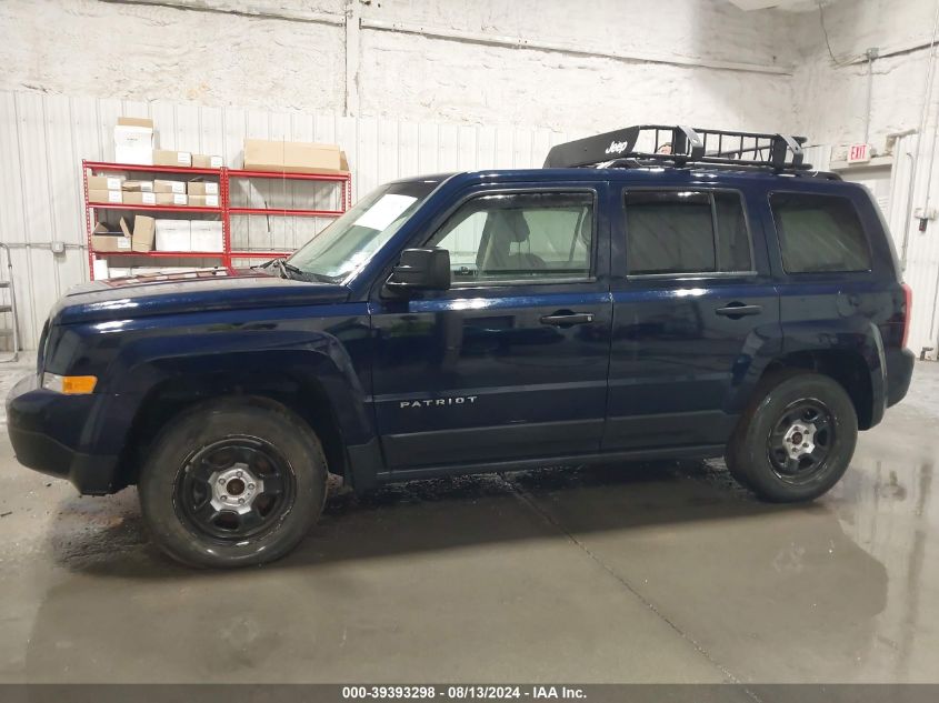 VIN 1C4NJRBB0FD148429 2015 Jeep Patriot, Sport no.14