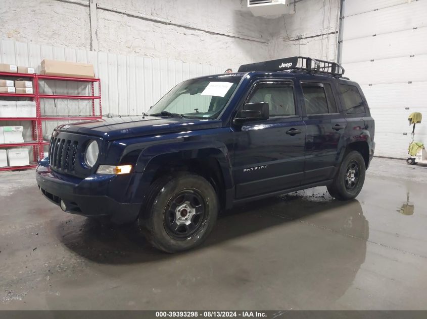 VIN 1C4NJRBB0FD148429 2015 Jeep Patriot, Sport no.2