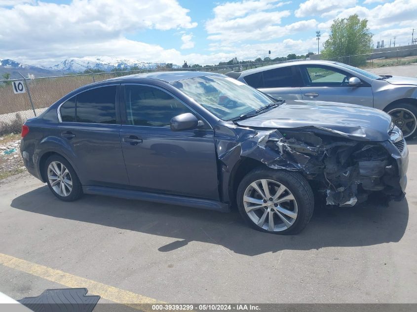 2014 Subaru Legacy 2.5I Limited VIN: 4S3BMBL68E3037232 Lot: 39393299